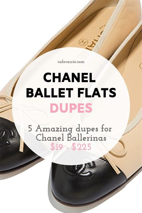 ballerinas chanel dupe|chanel ballet shoes dupe.